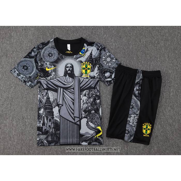 Tracksuit
 Brazil
 Jesus Short Sleeve
 2024-2025 Black
 - Shorts
